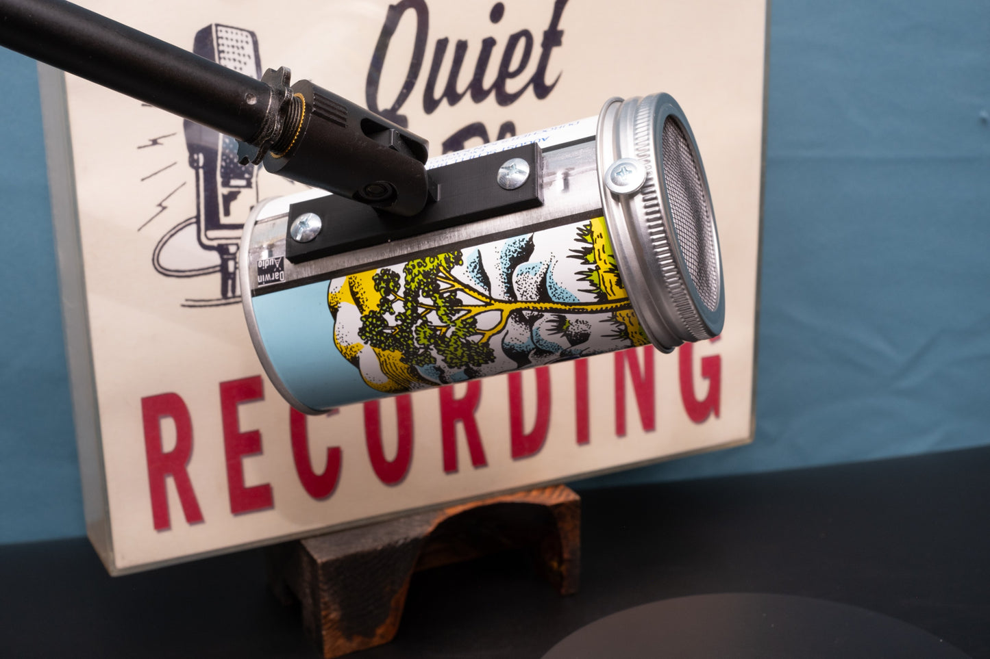 Lo Fi Beer Can Microphone - Durocher's Kan Kave