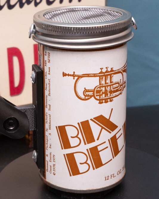 Lo Fi Beer Can Microphone - Trumpet Bix Beer