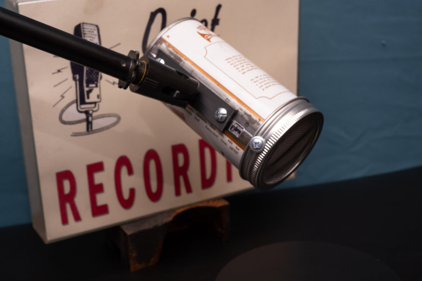 Lo Fi Beer Can Microphone - Trumpet Bix Beer