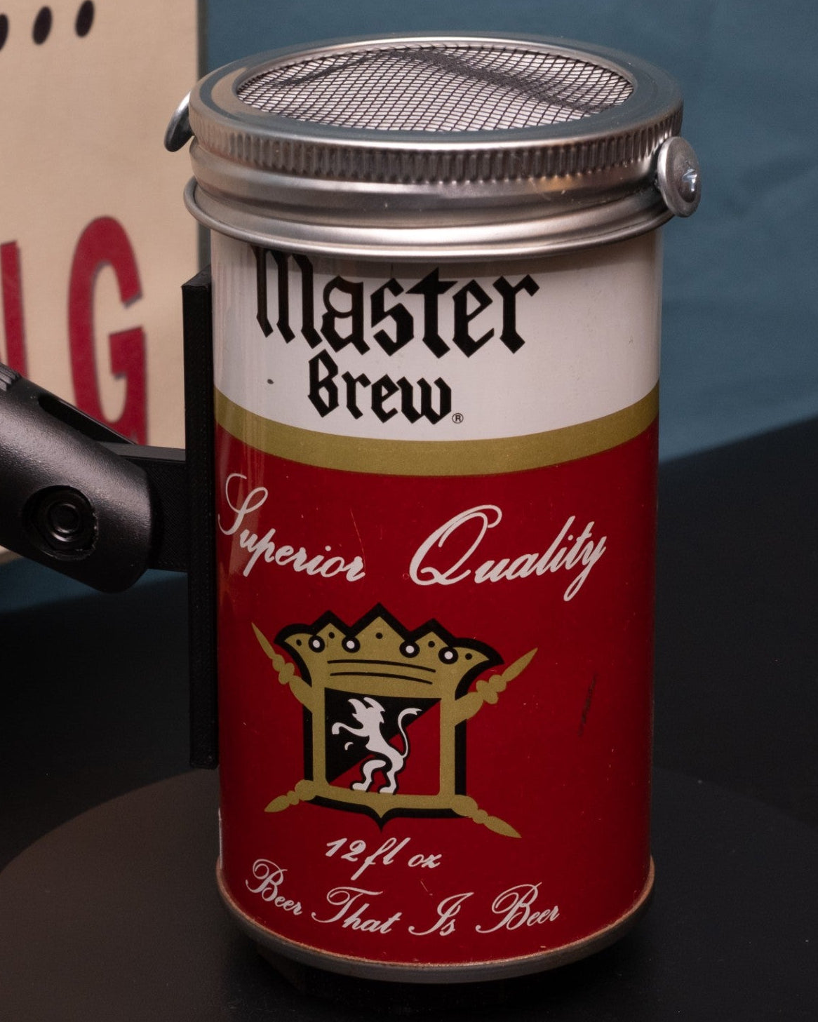 Lo Fi Beer Can Microphone - Master Brew