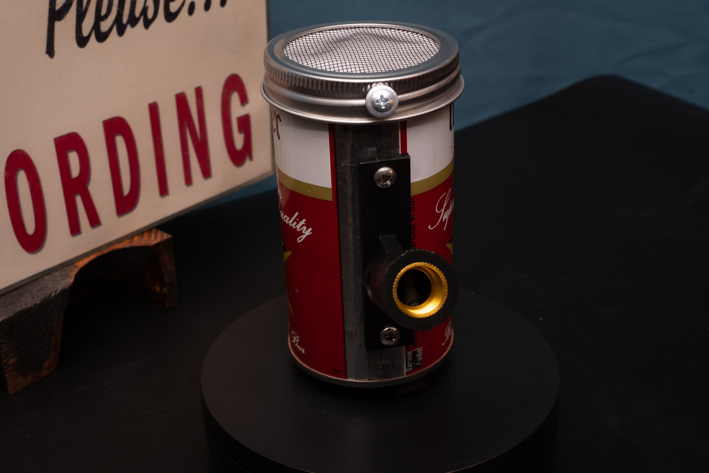 Lo Fi Beer Can Microphone - Master Brew