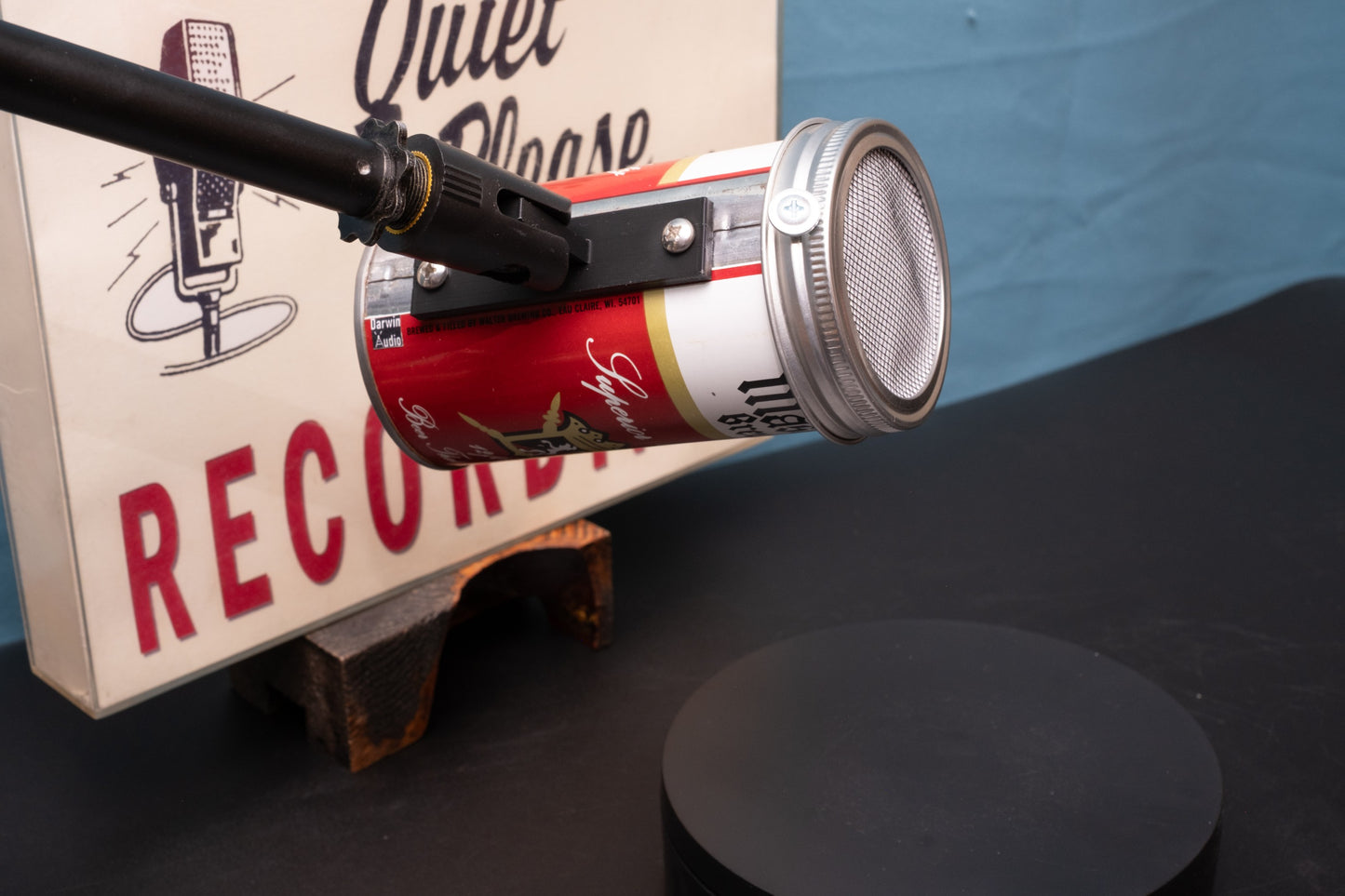 Lo Fi Beer Can Microphone - Master Brew