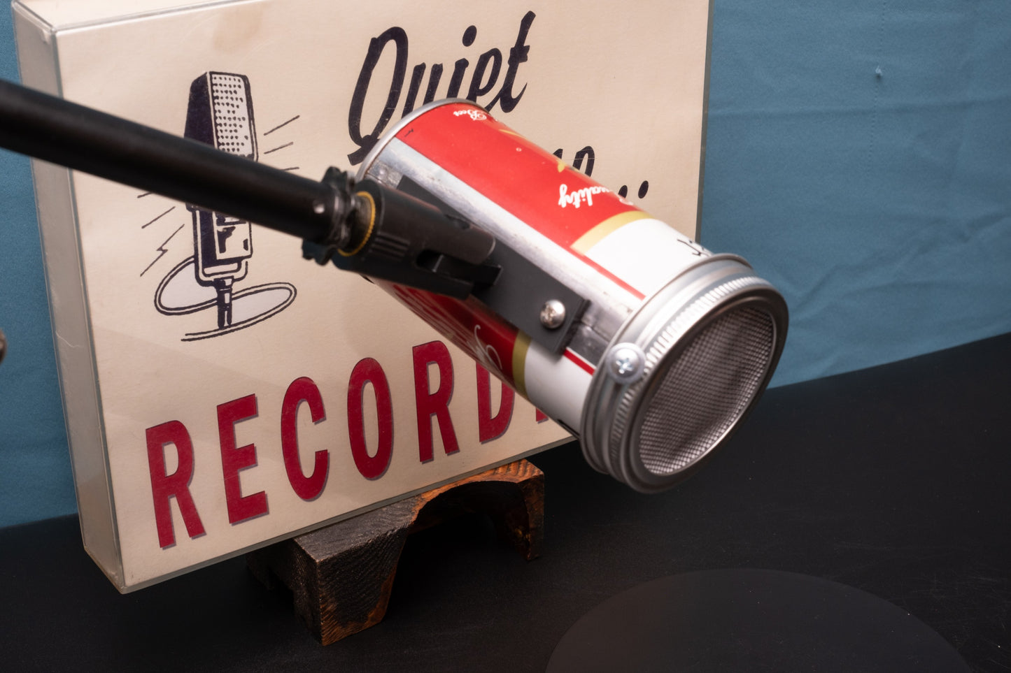 Lo Fi Beer Can Microphone - Master Brew