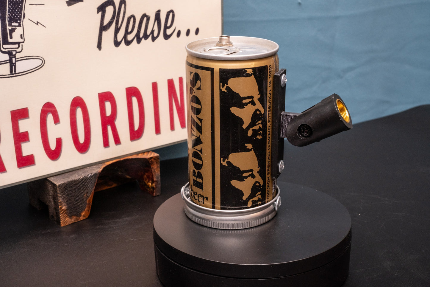 Lo Fi Beer Can Microphone - Bonzo's
