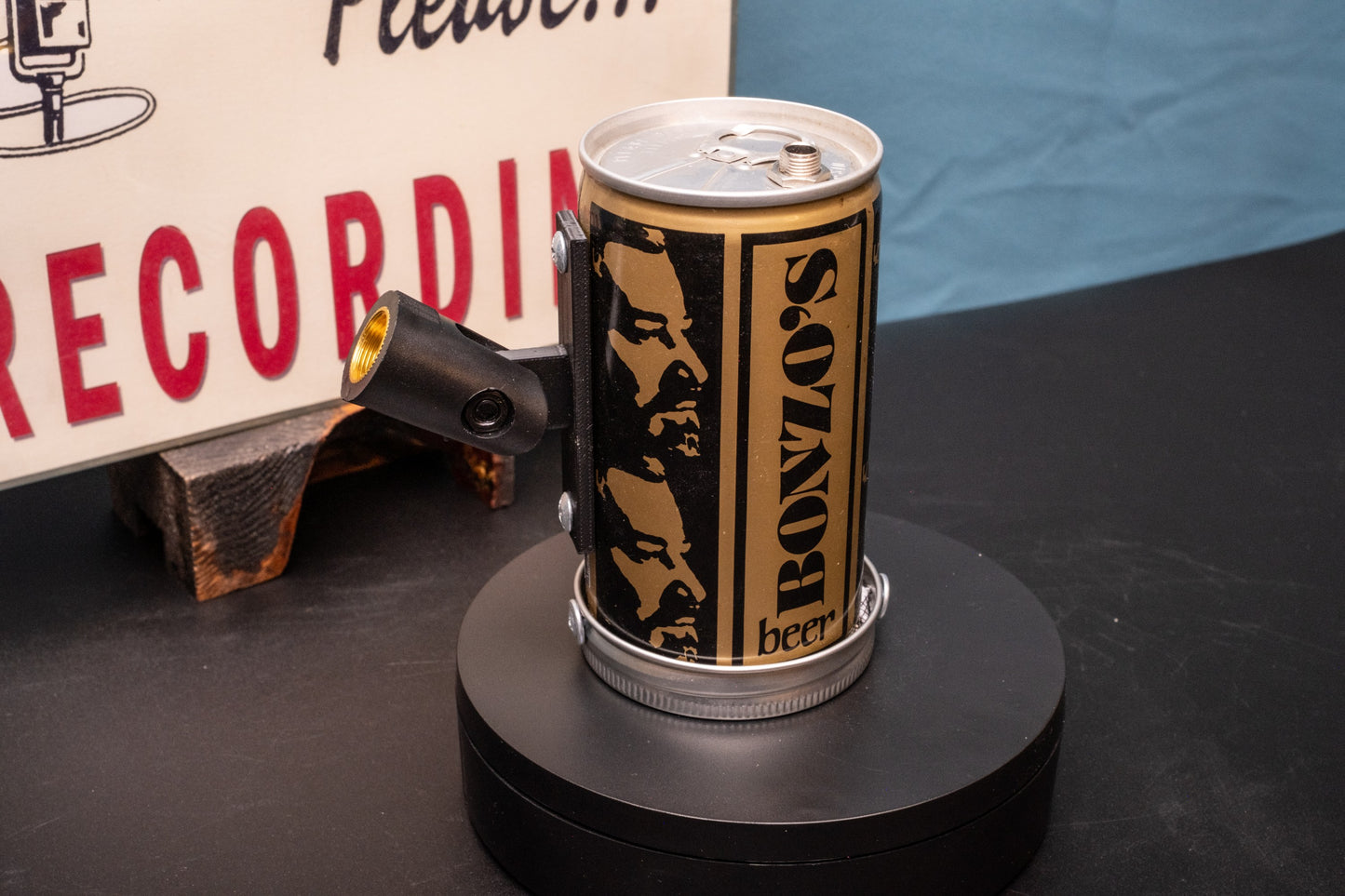 Lo Fi Beer Can Microphone - Bonzo's