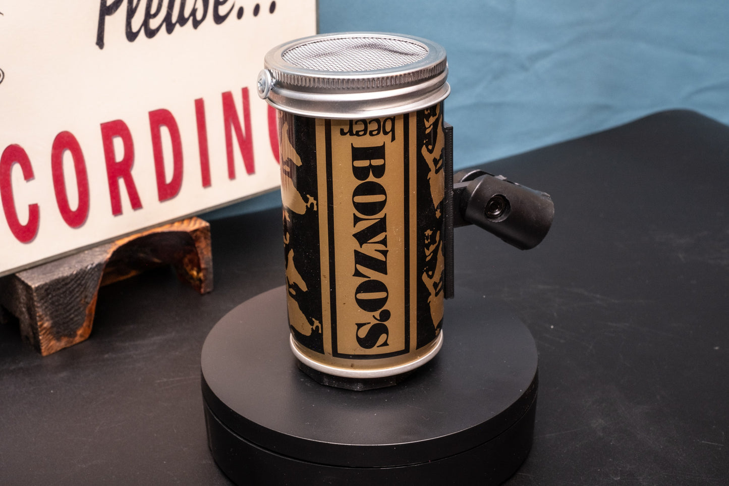 Lo Fi Beer Can Microphone - Bonzo's