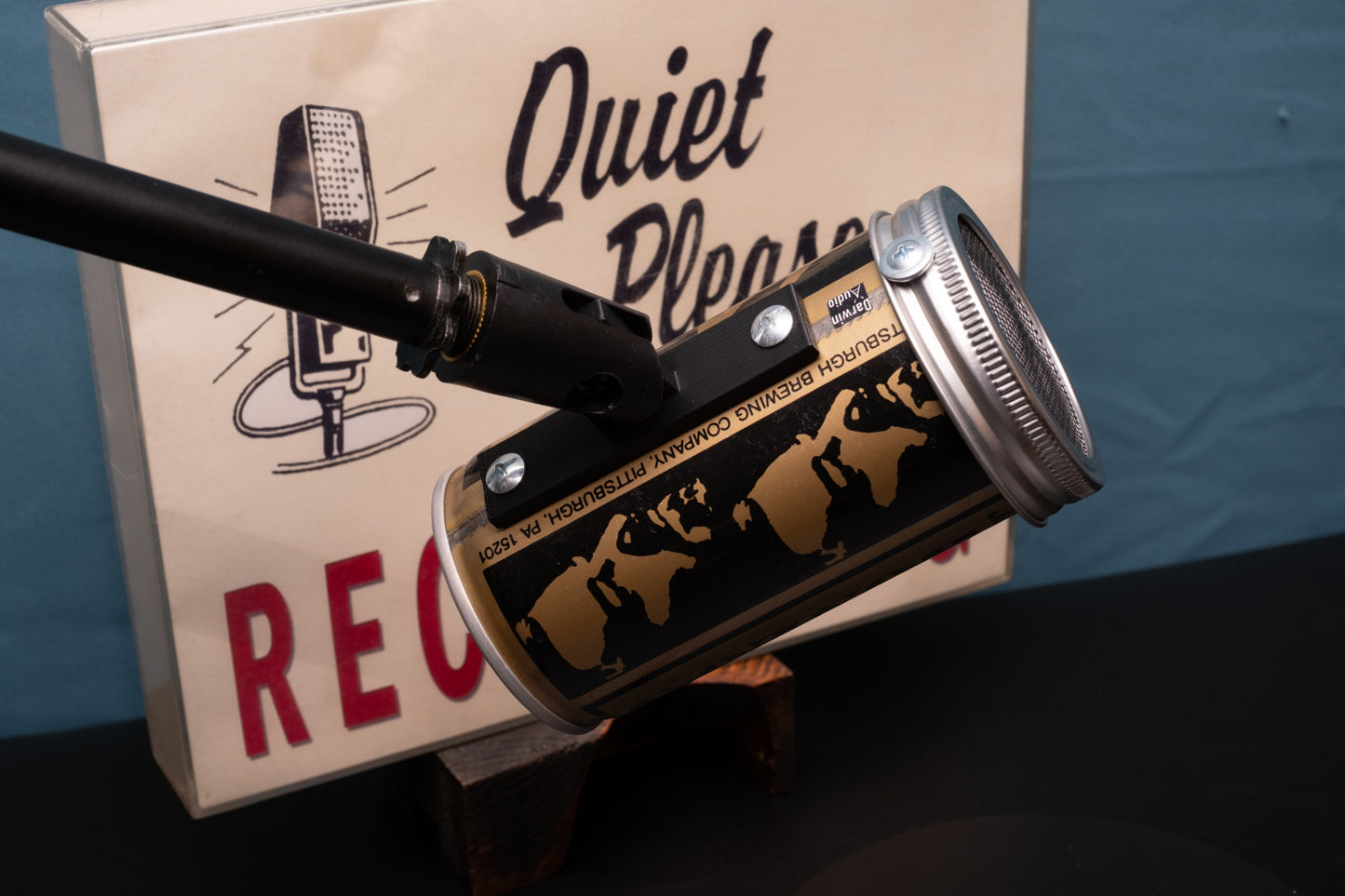 Lo Fi Beer Can Microphone - Bonzo's