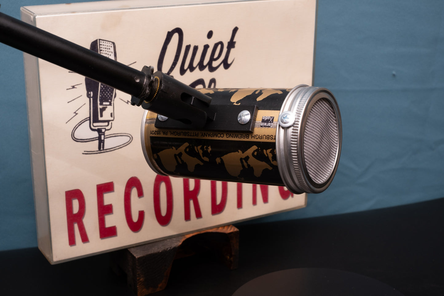 Lo Fi Beer Can Microphone - Bonzo's