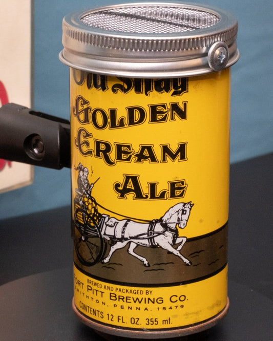 Lo Fi Beer Can Microphone - Old Shay Golden Cream Ale
