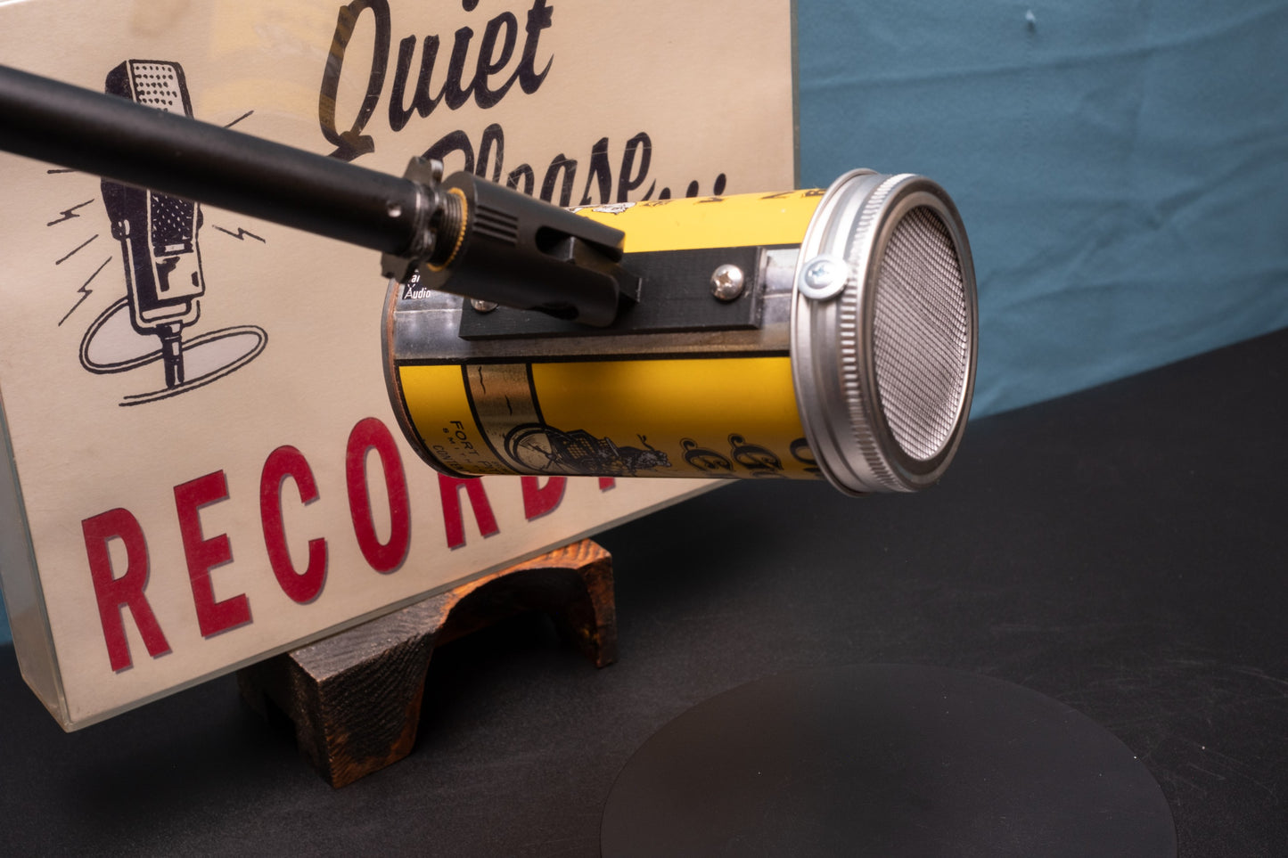 Lo Fi Beer Can Microphone - Old Shay Golden Cream Ale