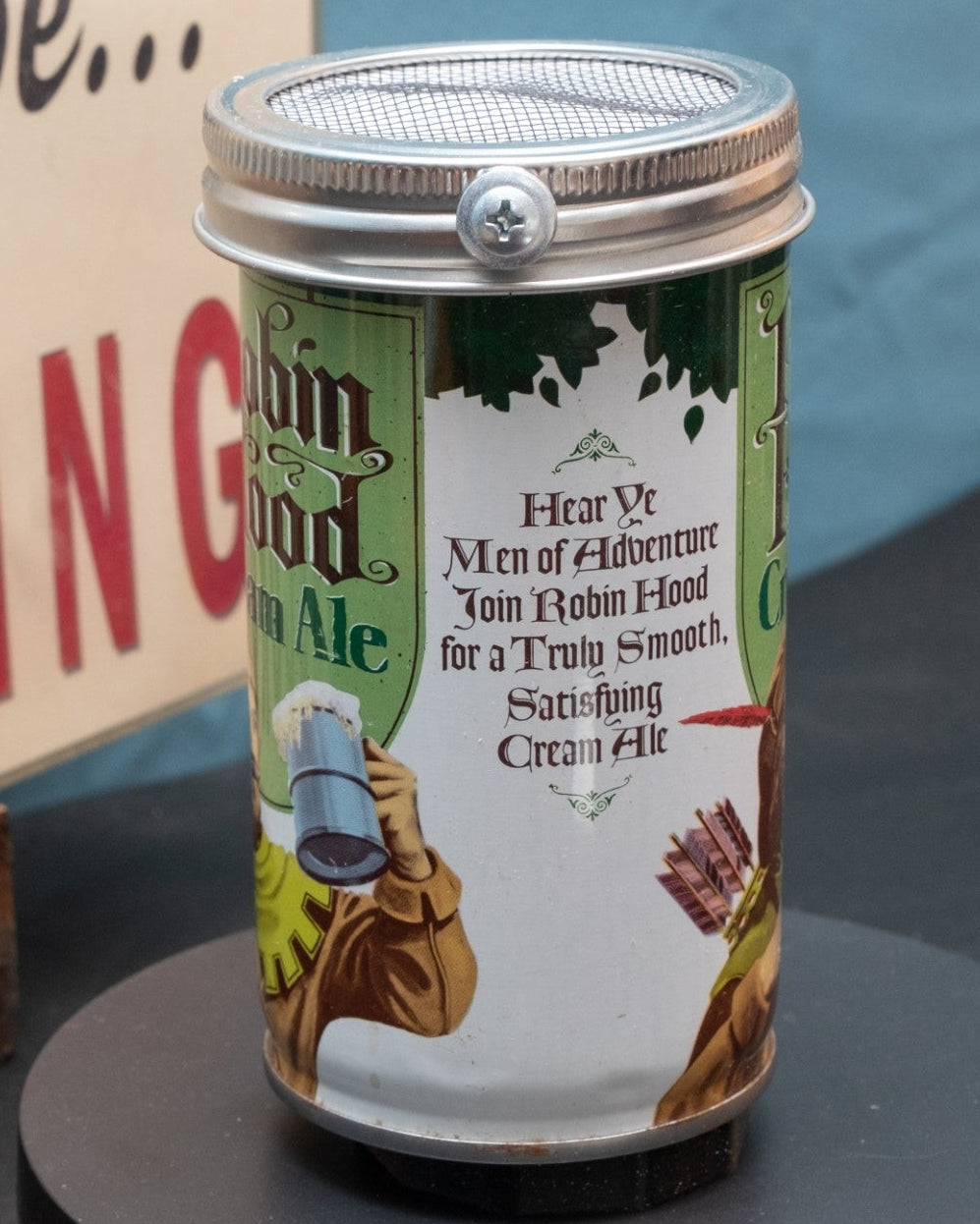 Lo Fi Beer Can Microphone - Robin Hood