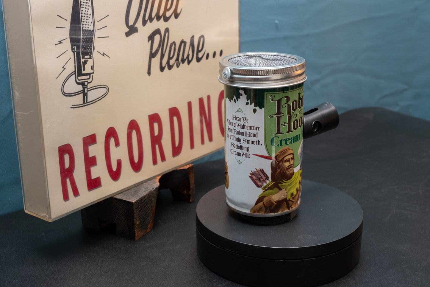 Lo Fi Beer Can Microphone - Robin Hood