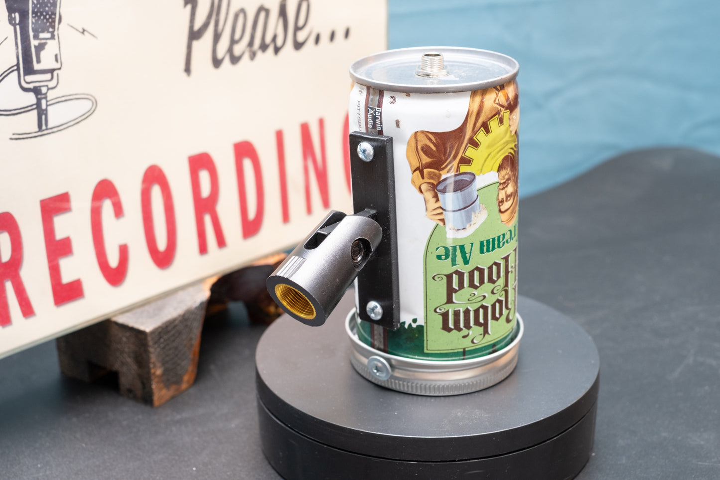 Lo Fi Beer Can Microphone - Robin Hood