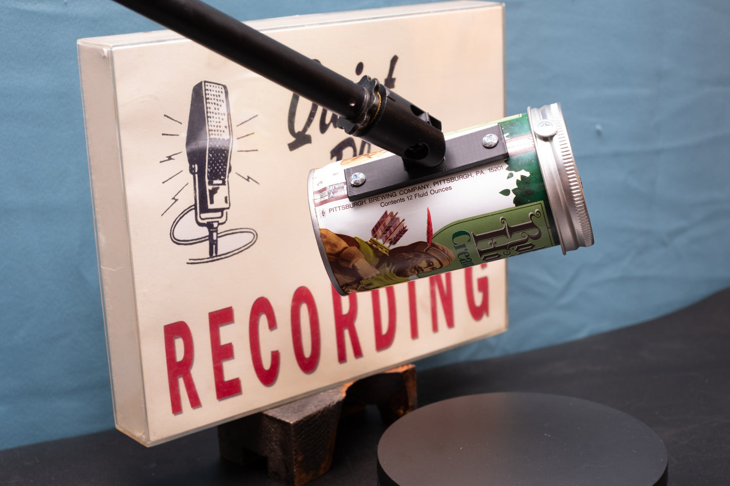 Lo Fi Beer Can Microphone - Robin Hood