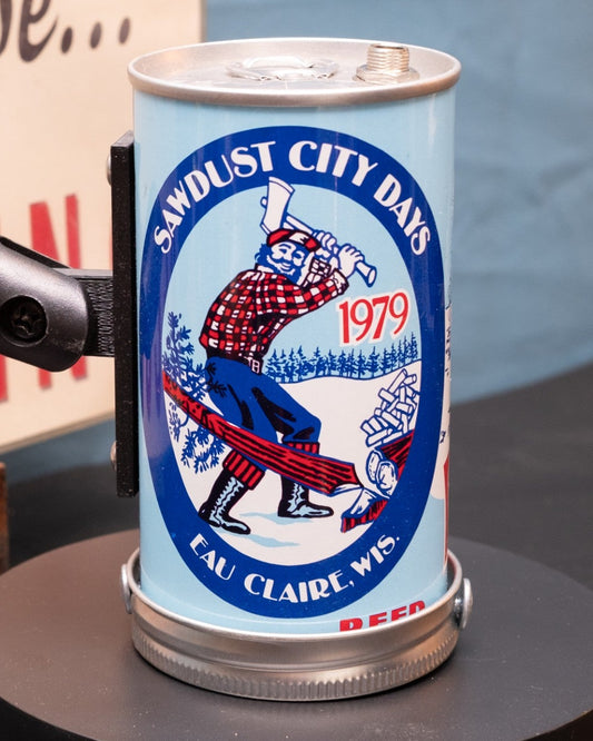 Lo Fi Beer Can Microphone - 1979 Sawdust City Days Lumberjack