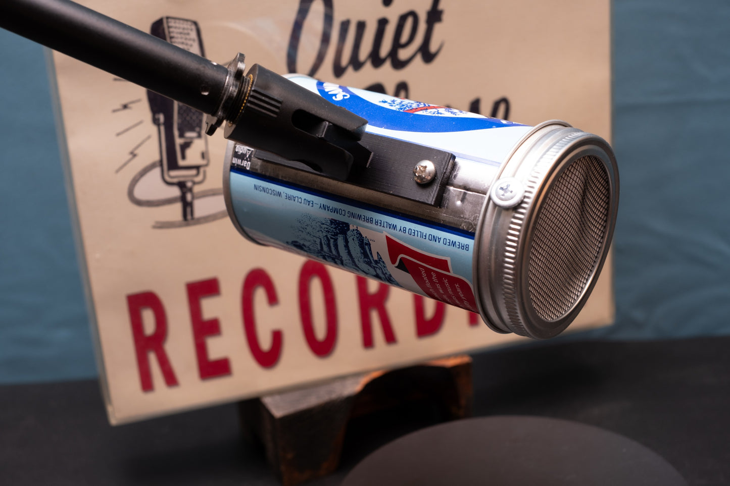 Lo Fi Beer Can Microphone - 1979 Sawdust City Days Lumberjack