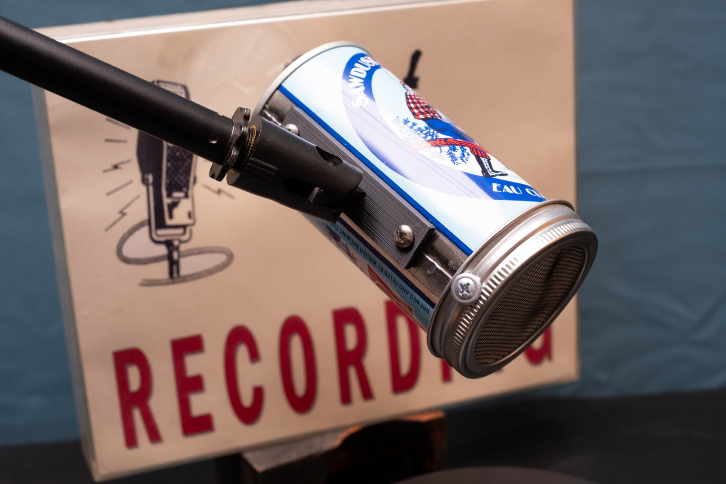 Lo Fi Beer Can Microphone - 1979 Sawdust City Days Lumberjack