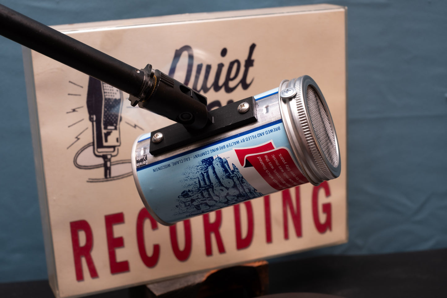 Lo Fi Beer Can Microphone - 1979 Sawdust City Days Lumberjack