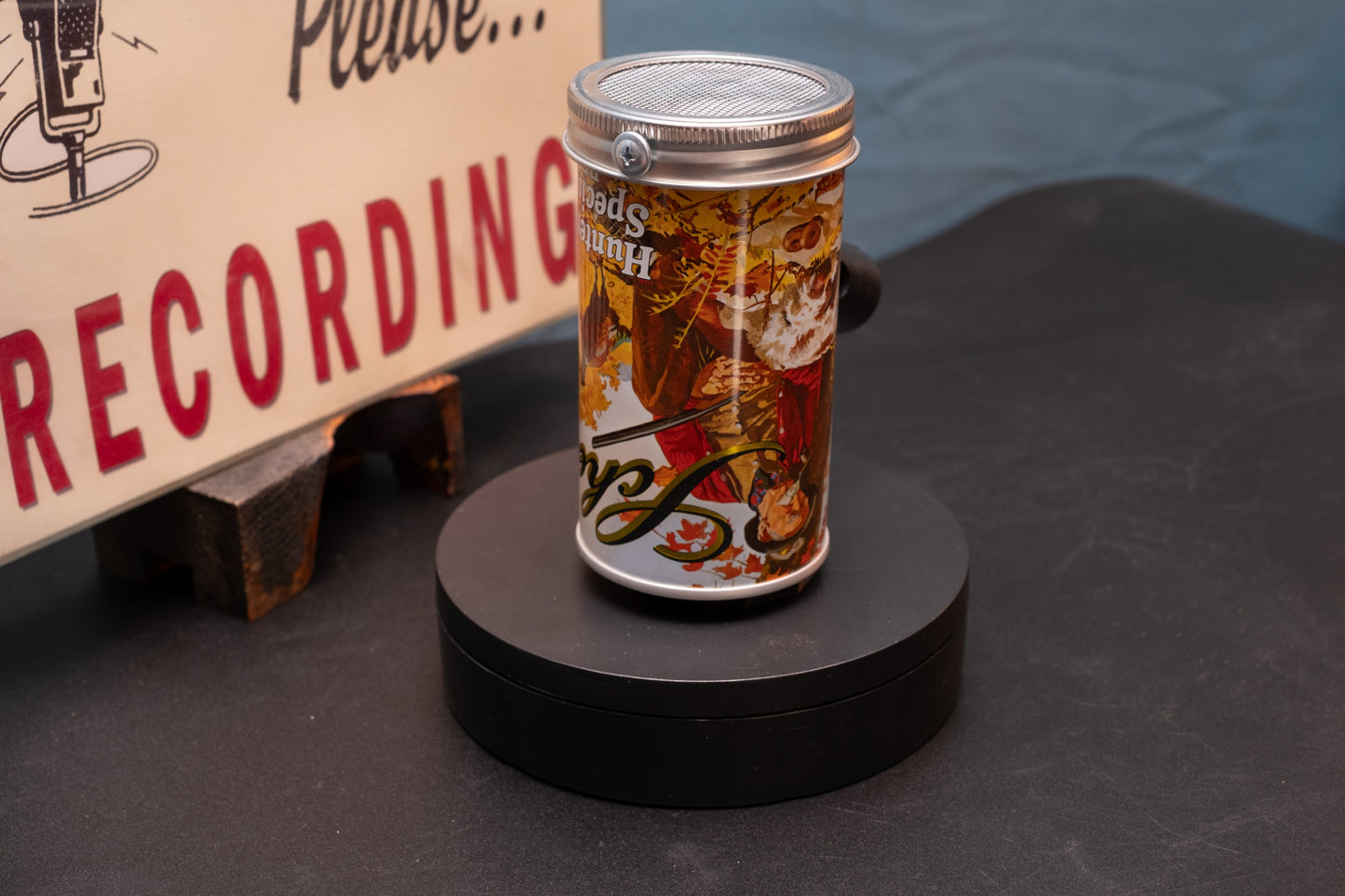 Lo Fi Beer Can Microphone - Schell's Hunter Special