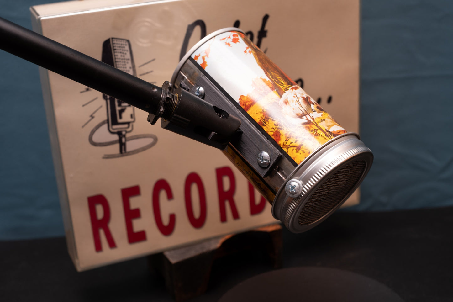 Lo Fi Beer Can Microphone - Schell's Hunter Special