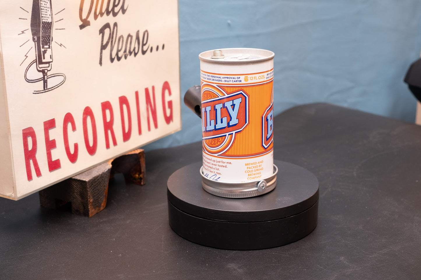 Lo Fi Beer Can Microphone - Billy Beer