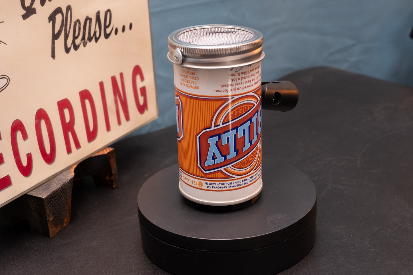 Lo Fi Beer Can Microphone - Billy Beer