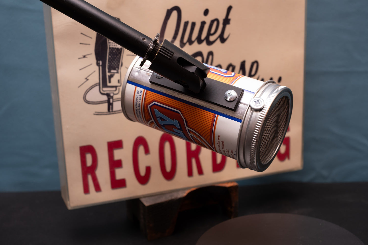 Lo Fi Beer Can Microphone - Billy Beer