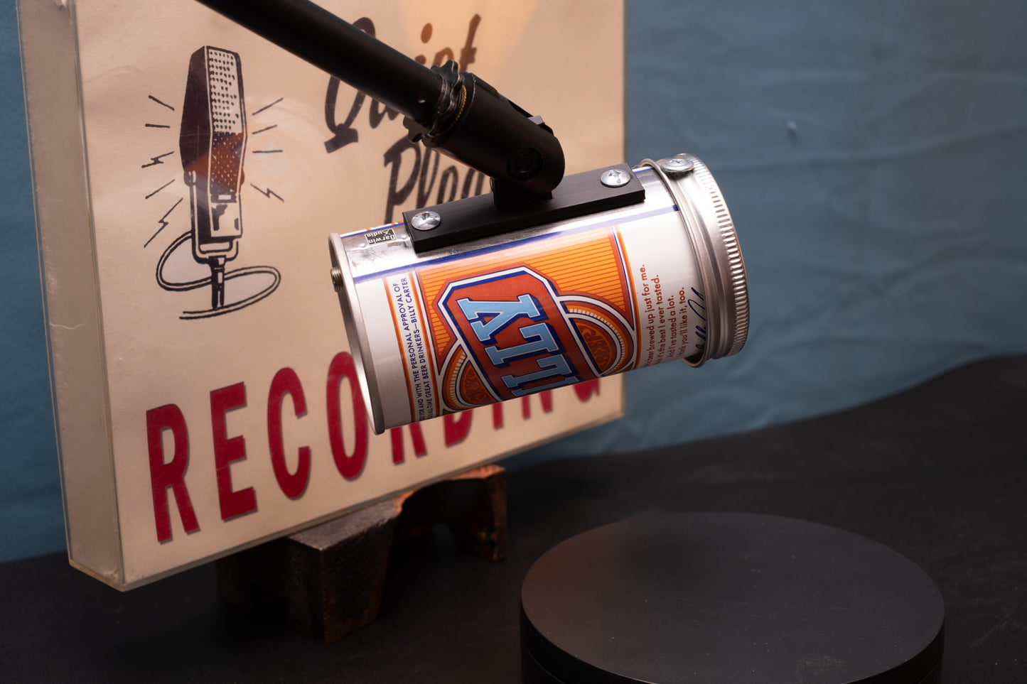 Lo Fi Beer Can Microphone - Billy Beer