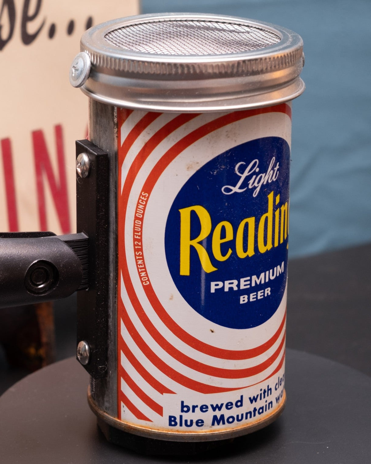 Lo Fi Beer Can Microphone - Reading, Star Spangled Banner