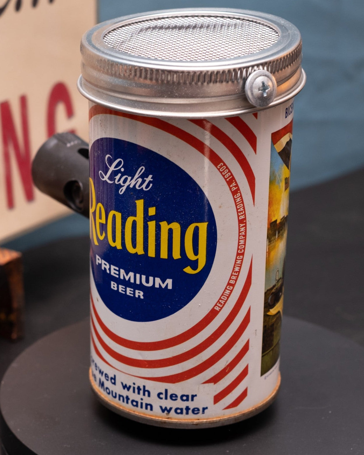 Lo Fi Beer Can Microphone - Reading, Star Spangled Banner