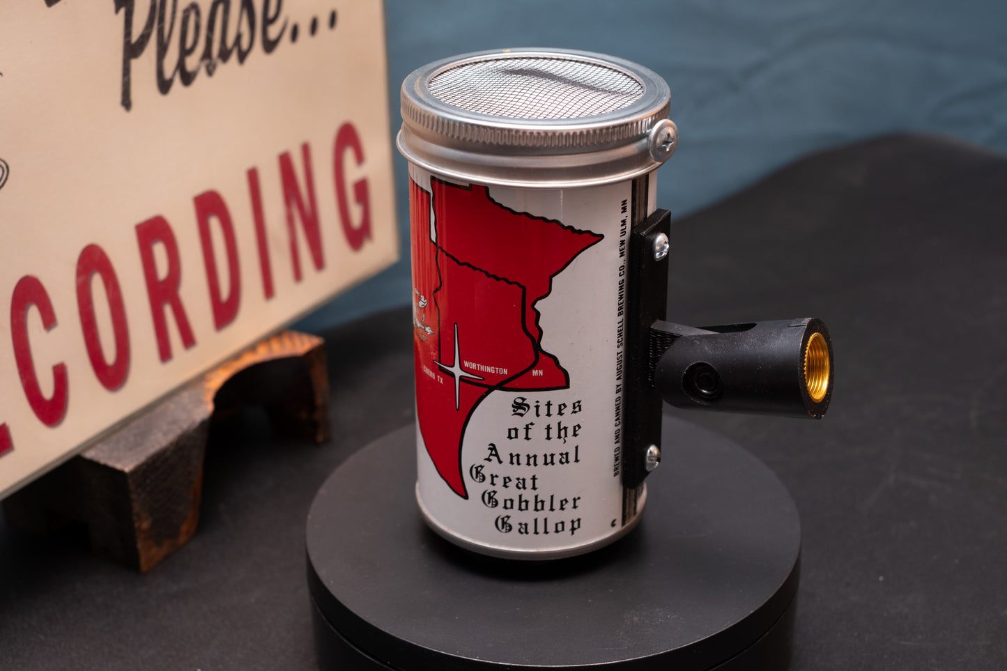 Lo Fi Beer Can Microphone - King Turkey