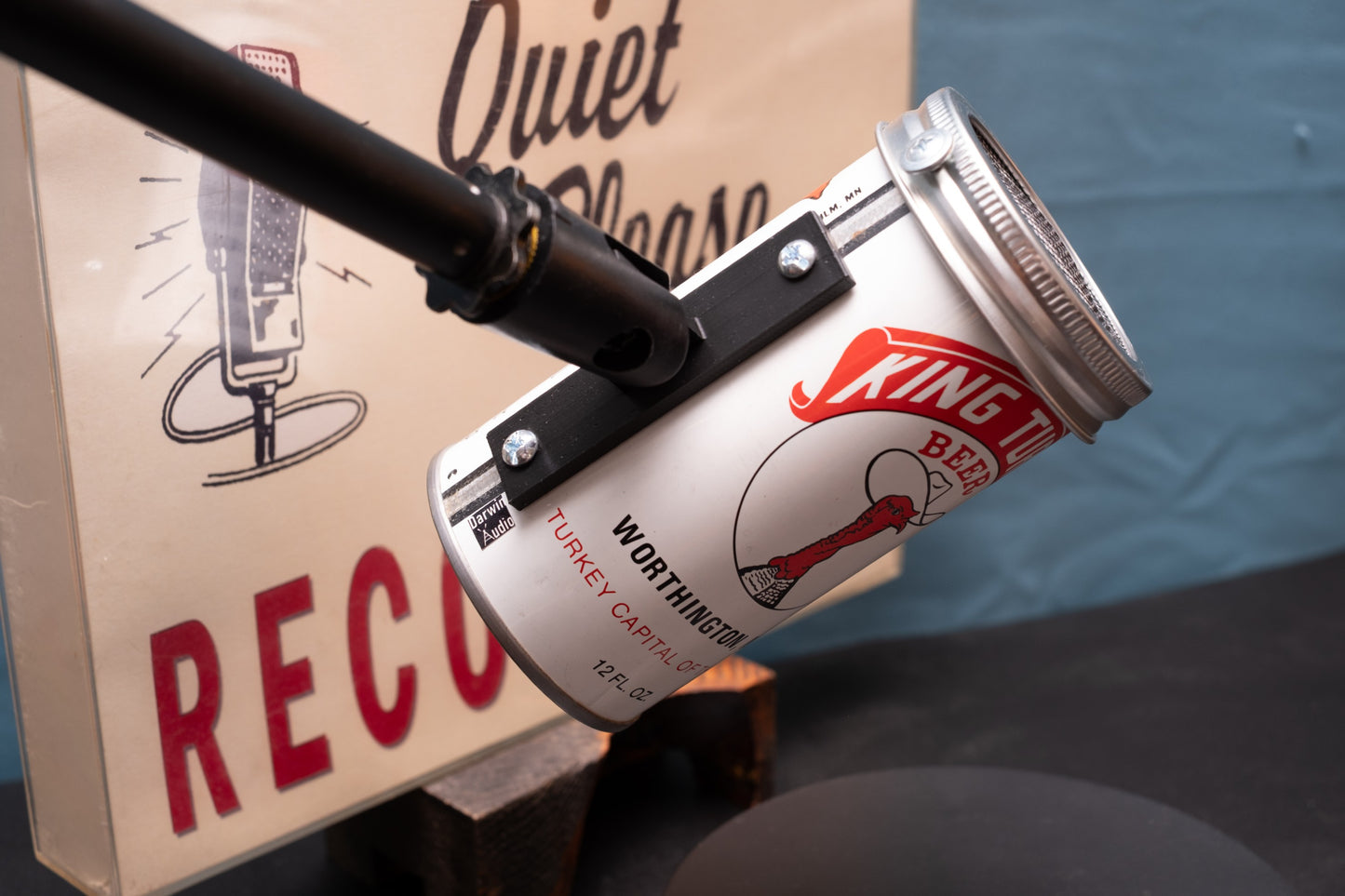 Lo Fi Beer Can Microphone - King Turkey