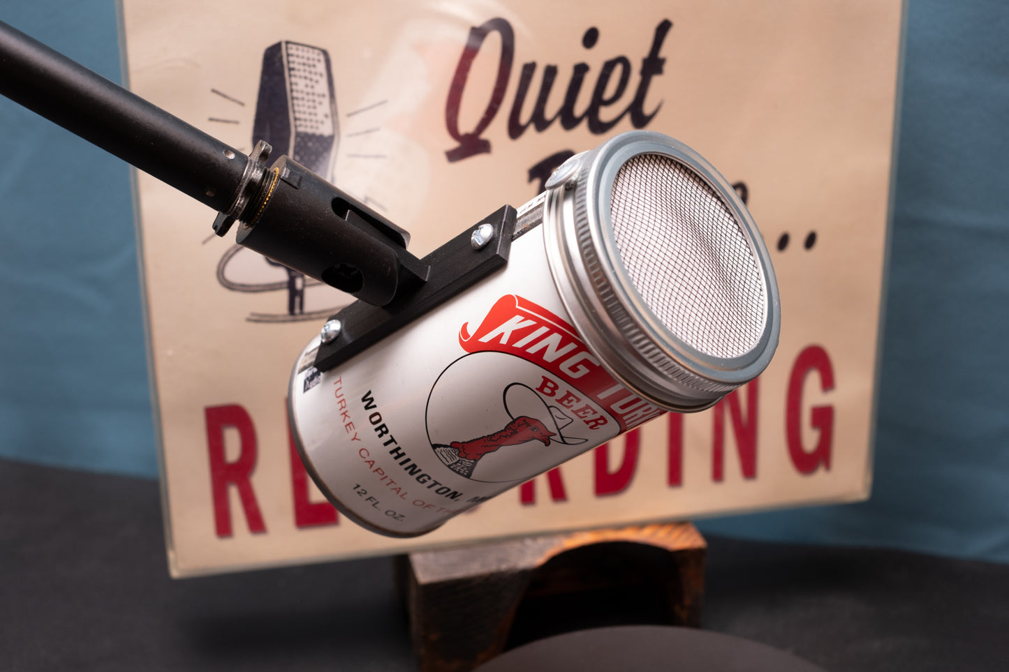 Lo Fi Beer Can Microphone - King Turkey