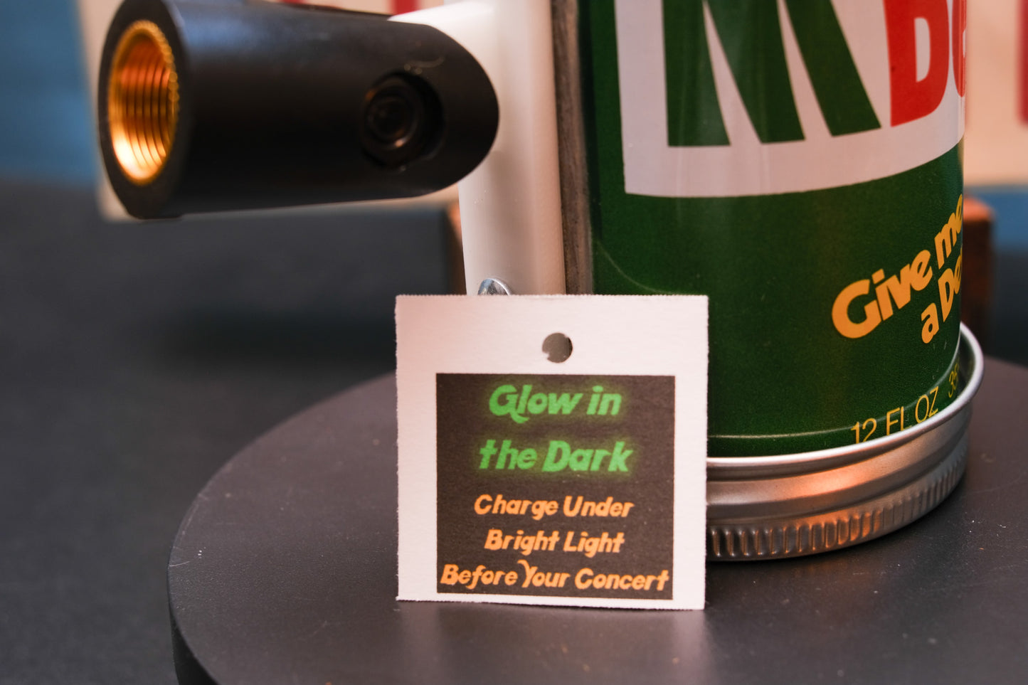 Lo Fi Soda Can Microphone - 1970s Rare T-Shirt Giveaway Mountain Dew