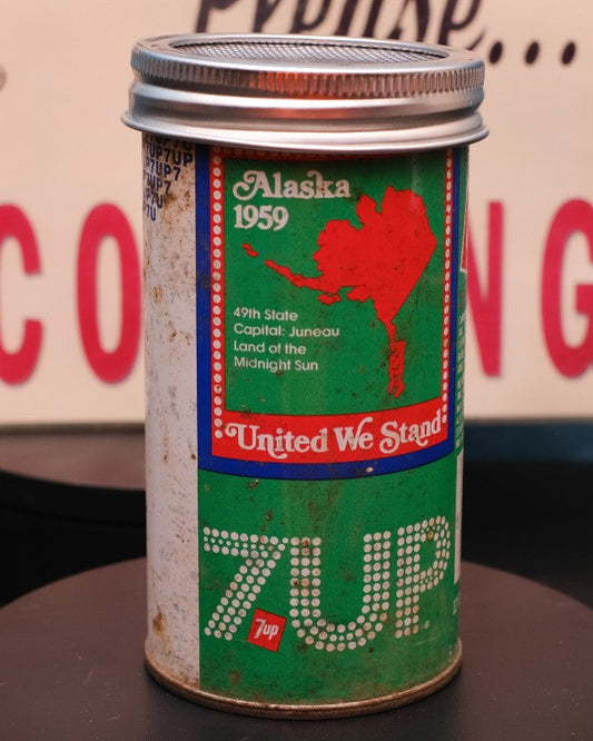 Lo Fi Soda Can Microphone - 1976 7up Alaska