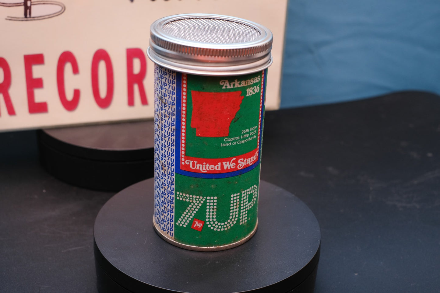 Lo Fi Soda Can Microphone - 1976 7up Arkansas