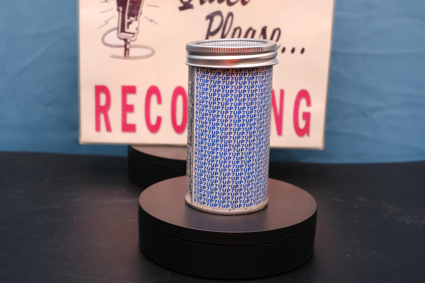 Lo Fi Soda Can Microphone - 1976 7up Arkansas