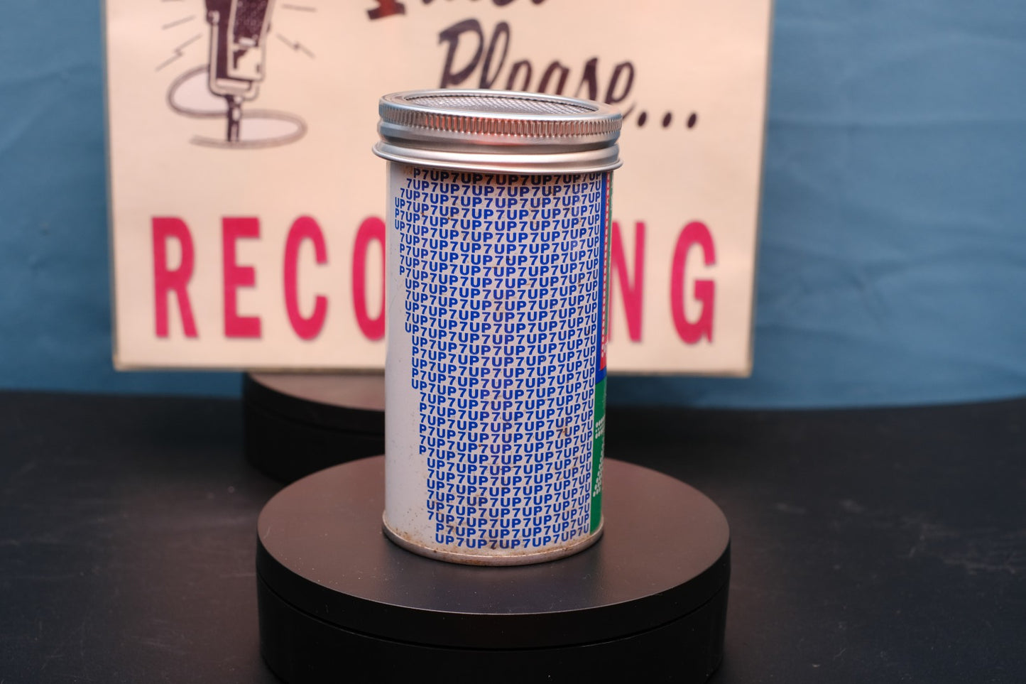 Lo Fi Soda Can Microphone - 1976 7up Arizona