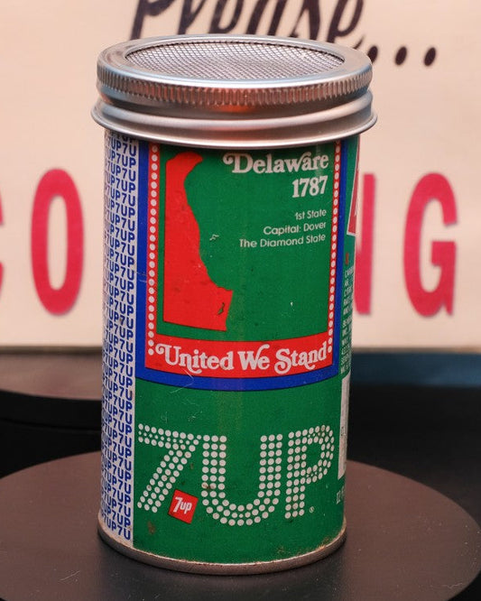 Lo Fi Soda Can Microphone - 1976 7up Delaware