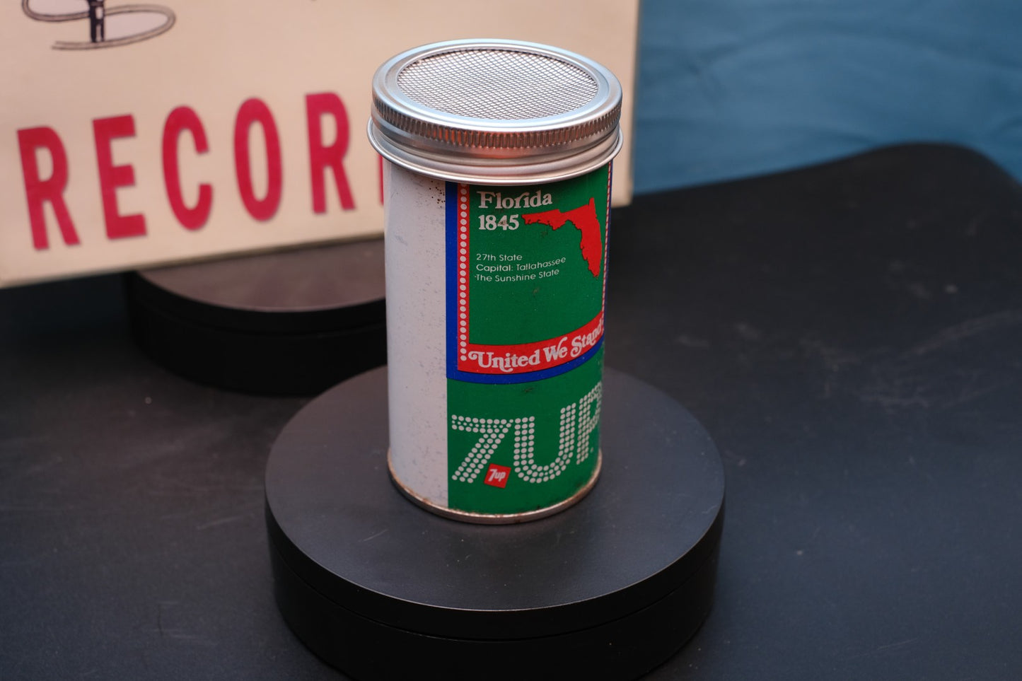 Lo Fi Soda Can Microphone - 1976 7up Florida