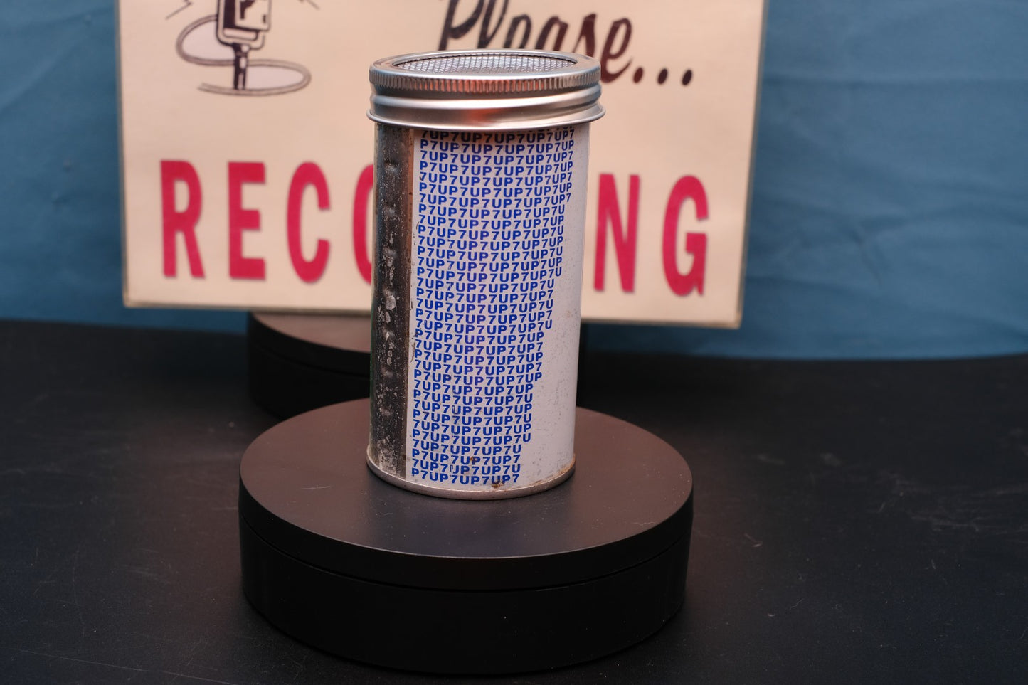 Lo Fi Soda Can Microphone - 1976 7up Florida
