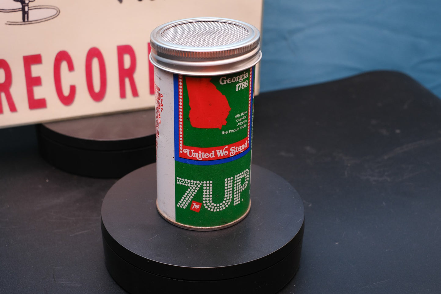 Lo Fi Soda Can Microphone - 1976 7up Georgia