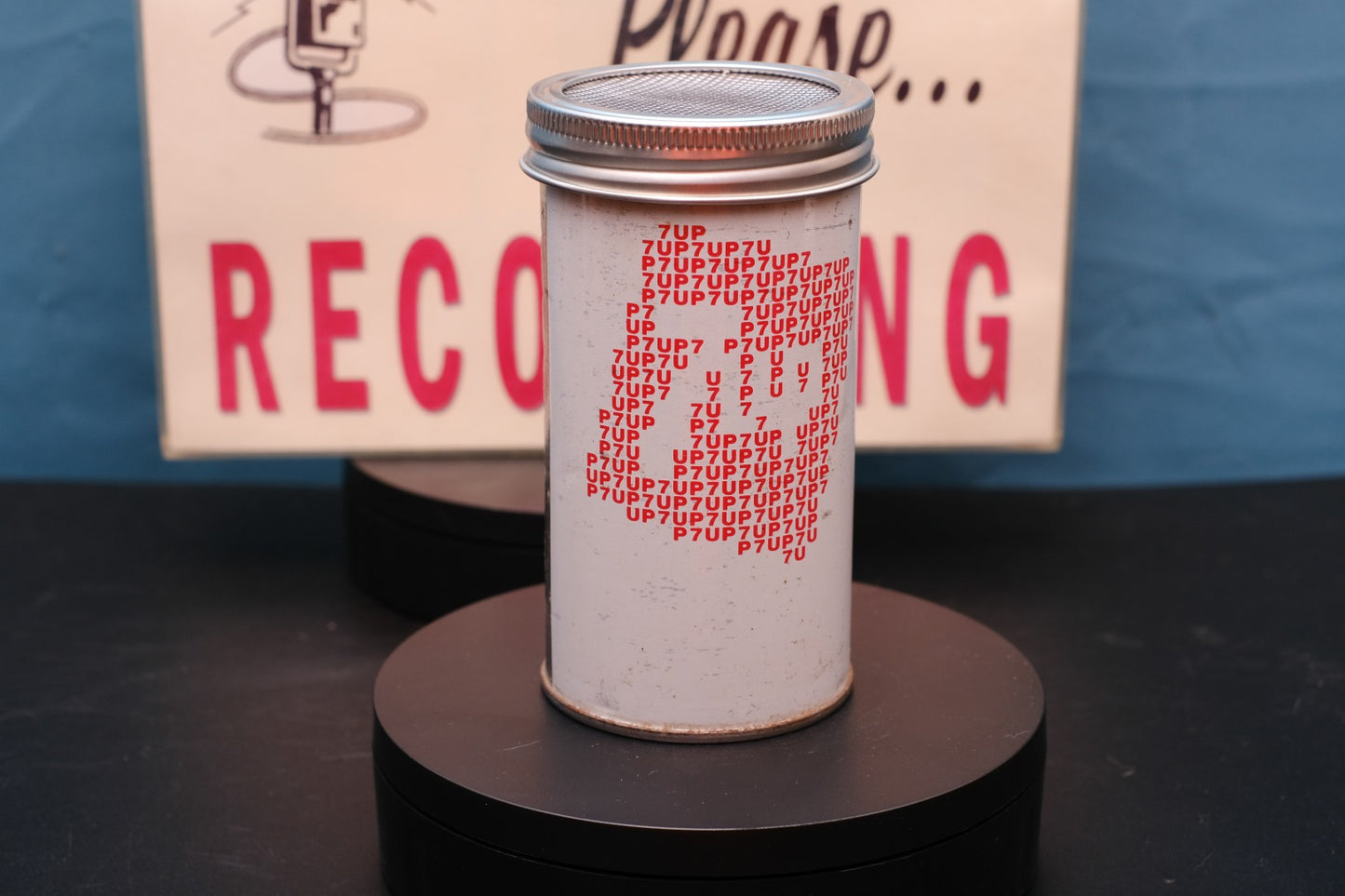 Lo Fi Soda Can Microphone - 1976 7up Georgia