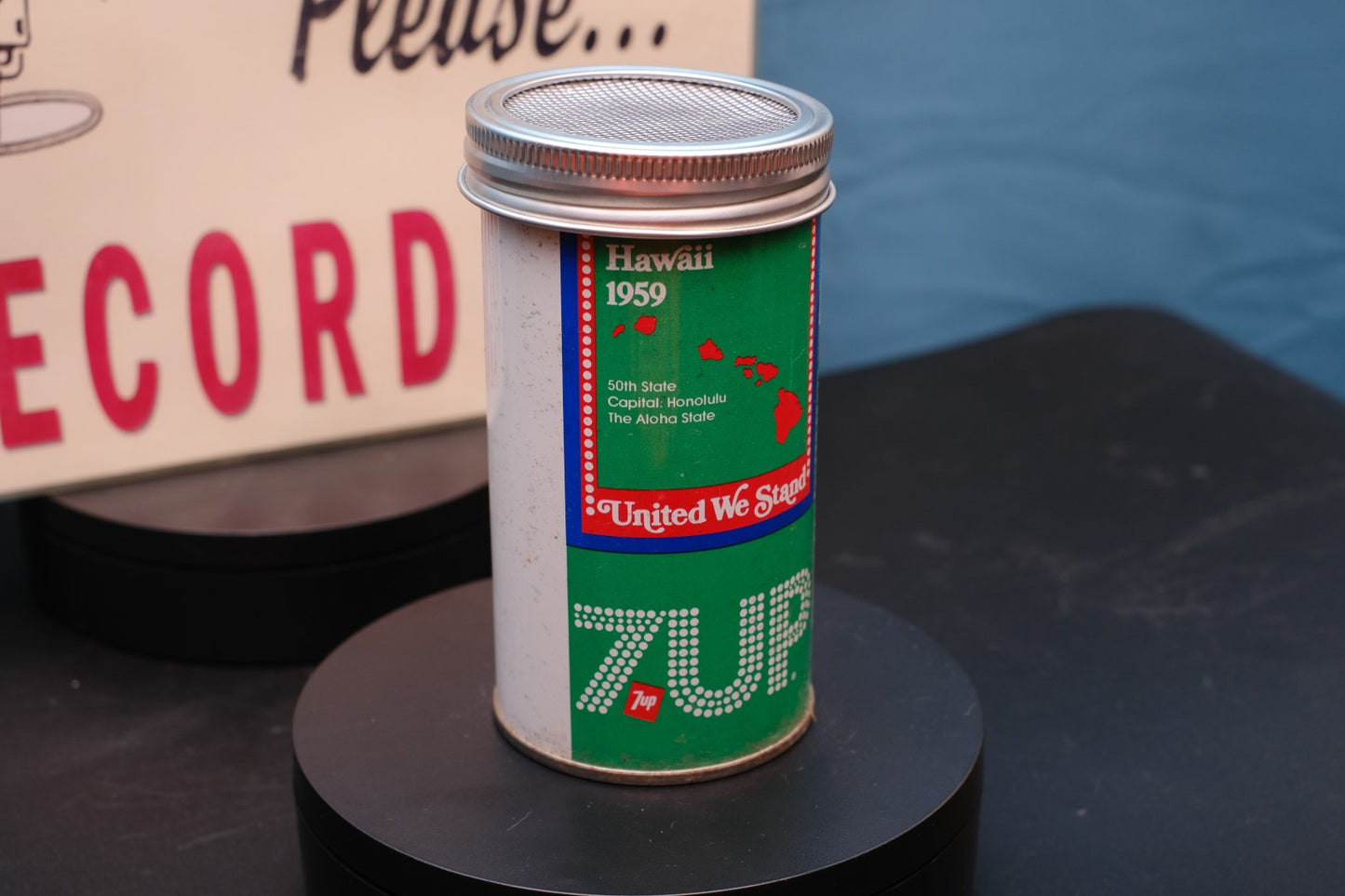 Lo Fi Soda Can Microphone - 1976 7up Hawaii