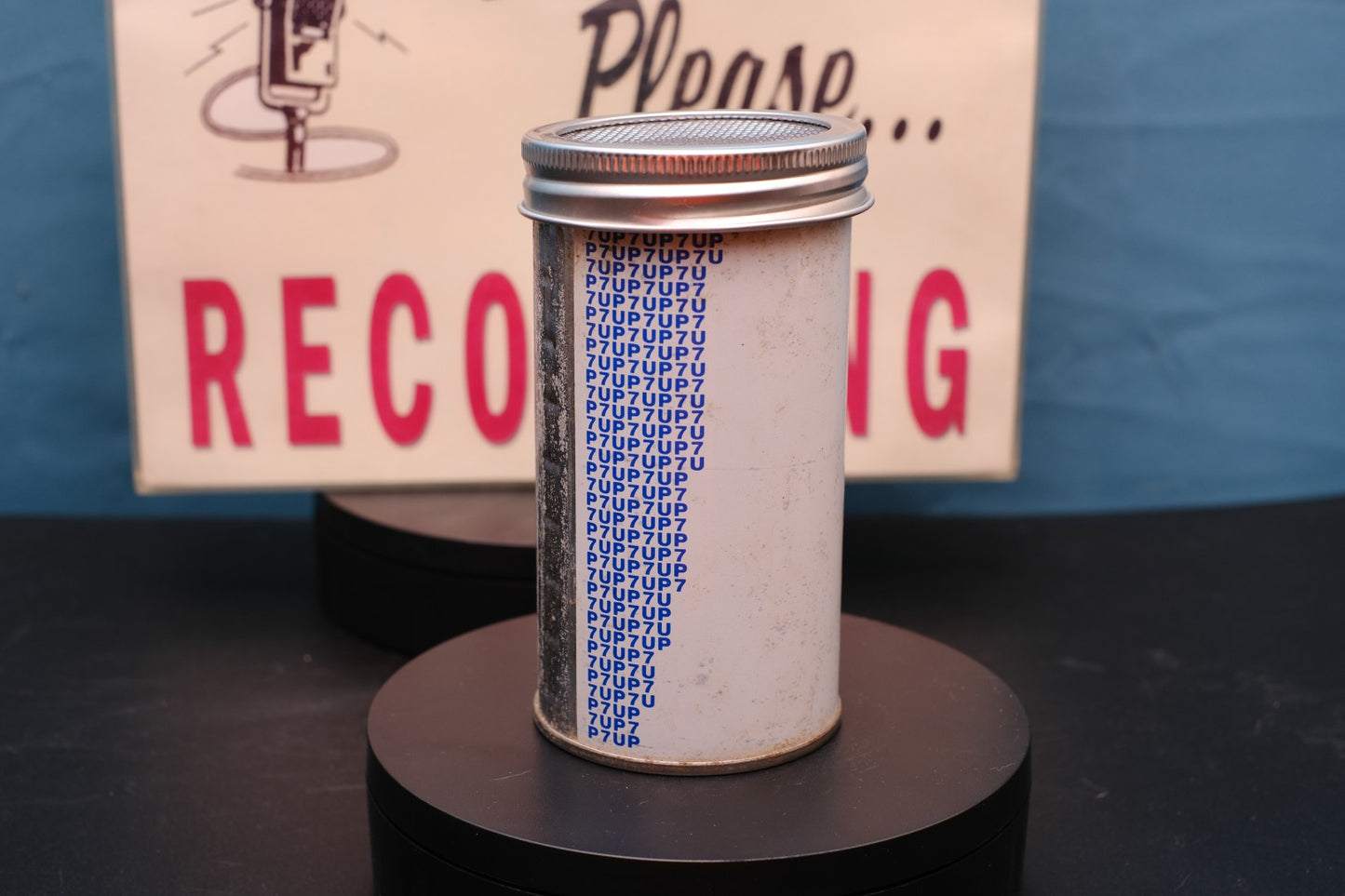Lo Fi Soda Can Microphone - 1976 7up Hawaii
