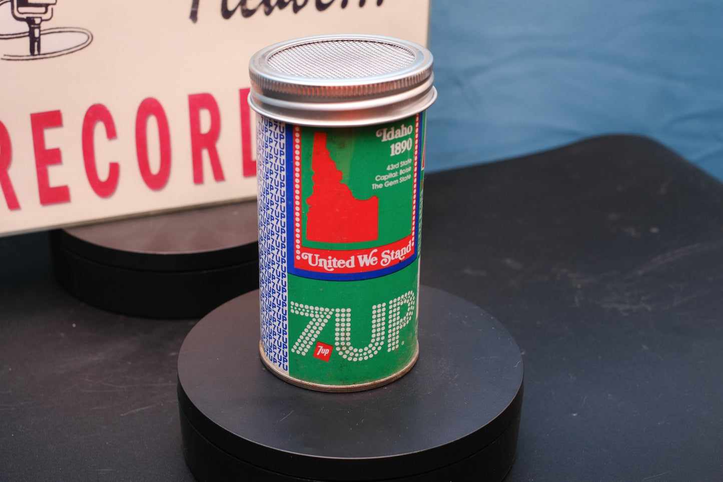 Lo Fi Soda Can Microphone - 1976 7up Idaho