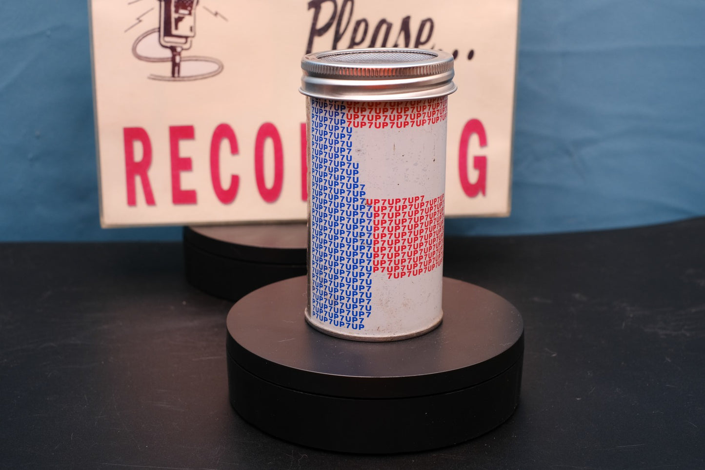 Lo Fi Soda Can Microphone - 1976 7up Iowa