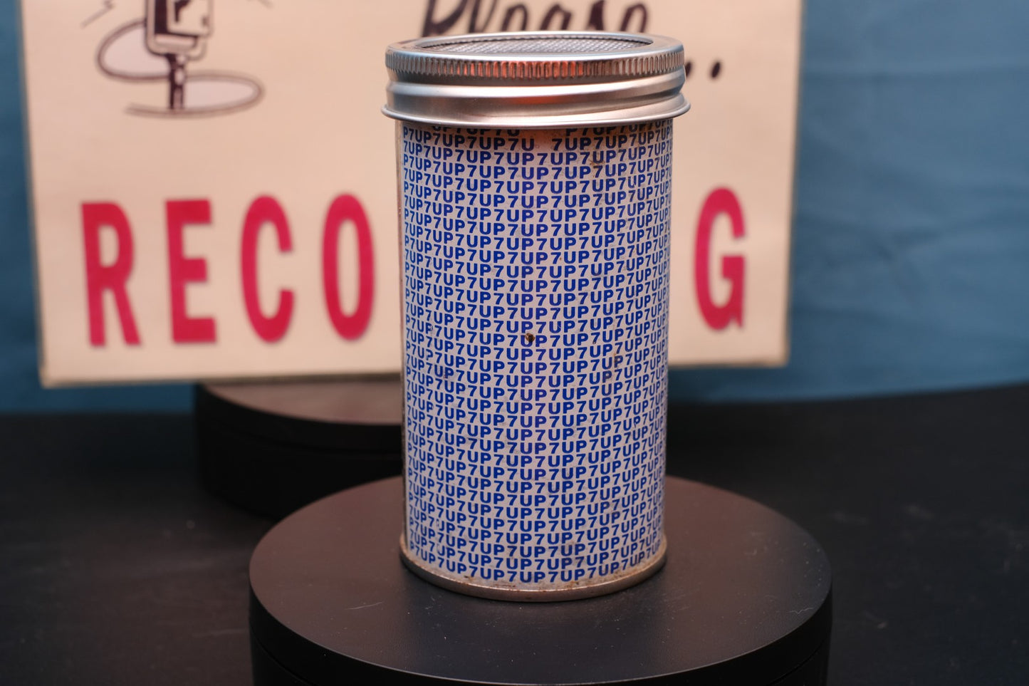 Lo Fi Soda Can Microphone - 1976 7up Louisiana