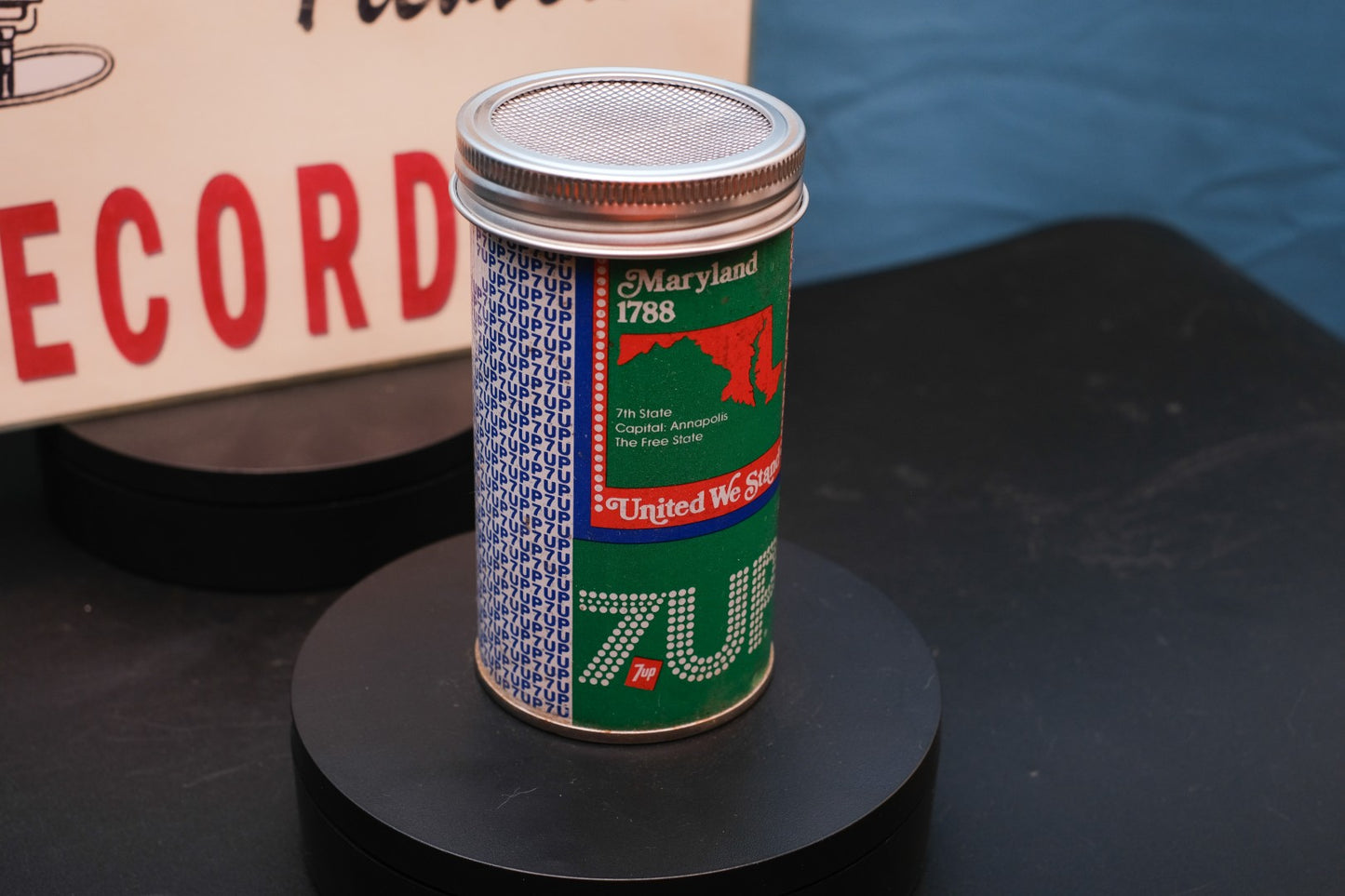 Lo Fi Soda Can Microphone - 1976 7up Maryland