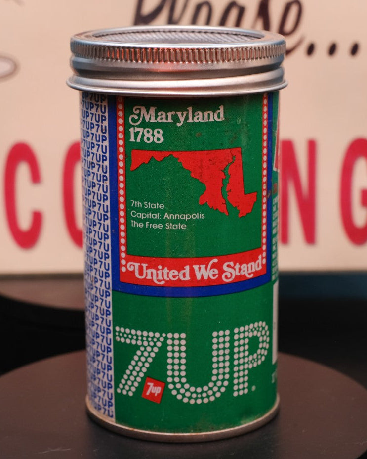 Lo Fi Soda Can Microphone - 1976 7up Maryland